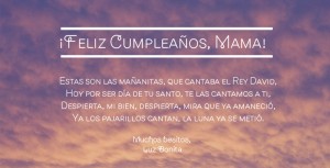 happy birthday song in spanish